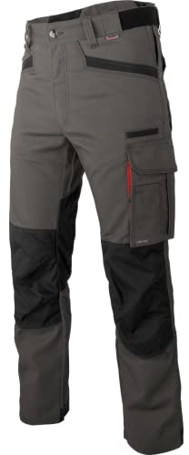 WÜRTH MODYF Bundhose Nature - professionelle Arbeitshose für Herren - Bundhose mit Knieschutztaschen - in den Größen 24-118 in Grau und weiteren Farben