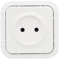 Bf kristal - Base blanco nv/blanco nieve 10a 250v bolsa