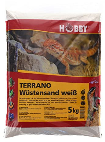 Hobby 34087 Terrano Wüstensand, weiß, Durchmesser 0,1-0,3 mm, 5 kg