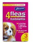 Johnsons 4Fleas tablets (3pk) Small dog & puppies (1-11kg)