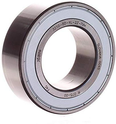 FAG Kugellager 3210-bd-2z-tvh eckig Kontakt Kugellager, 50 mm Bohrung, 90 mm OD, doppelte Gap Dichtungen, 30 Grad Kontakt Winkel, 3 cm Höhe, 9,1 cm Breite, 9,1 cm Länge, 127 cm ID, Polyamid