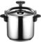 Magefesa Star Recta - Olla Express Tradicional 12L, Acero Inoxidable 18/10, para Todo Tipo de Cocinas, Inducción, 3 Sistemas de Seguridad