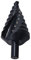 Meichoon Stufenbohrer 10-45mm titanbeschichtet schwarz