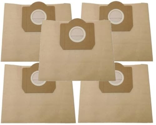 FIND A SPARE 5x Paper Dust Bags For B&Q Performance Power 1300W PP20 20L Wet & Dry Argos Guild GWD30 Vacuum Cleaner