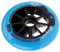 Perfeclan Rollschuhe Ersatzteile Ersatzrollen Ersatzräder, Blau, 110 mm
