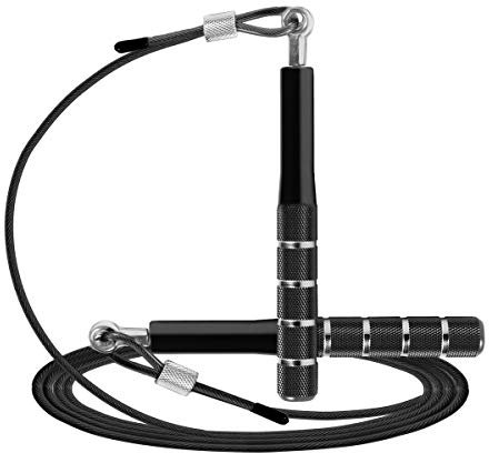 Corde à sauter, corde à sauter de vitesse Wastou pour l'exercice de remise en forme, corde à sauter réglable pour adultes pour hommes, femmes, enfants, filles