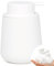 BosilunLife Foam Hand Soap Dispenser - 12 oz Bathroom Lotion Hand Pump Dispenser White Foaming Soap Dispenser Ceramic Dish Liquid Dispenser for Kitchen Hand Wash Dispenser (Rubber Paint)