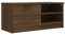 vidaXL Mobile TV Rovere Marrone 80x35x36,5 cm in Legno Multistrato