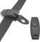 Lot de 2 clips de ceinture de sécurité multi-usages, ajusteur universel de ceinture de sécurité pour véhicule, clip de positionnement automatique de sangle de cou