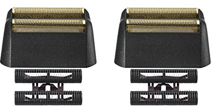 AUDOC Feuille de Rechange pour Rasoir Professionnel 5 Star Series Finale,Compatible avec Les têtes de Rechange Wahl Shaver Foil 7031-100,7043-100,Noir 2 Paquet