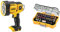 Dewalt DCL043-XJ XR Cordless LED Spotlight, 18V, 30cm x 20cm x 20cm, Black/Yellow & DT7969-QZ, 32 Piece XR Professional Magnetic Screwdriver Bit Accessory Set, Yellow