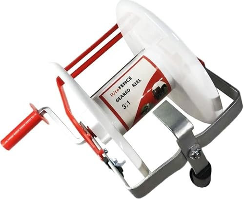 RiteFENCE 1 Packung 3:1 Zahnrad-Elektrozaun, Standardrolle für Ihren Elektrozaun