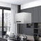 Hotte suspendue à capteur tactile LCD 55 cm Acier inoxydable,Maison & jardin,Arts de la table & arts culinaires,Électroménager de cuisine,Hottes aspirantes,13.26 kg,Argent,51020