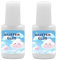 Body Glue for Glitter Tattoos, 2Pcs Art Glitter Glue, Face Glitter Glue, Odourless & Non Toxic, Skin Glue for Chunky Glitter Makeup, Carnival, Christmas, Halloween, Gemstones(10ml*2)