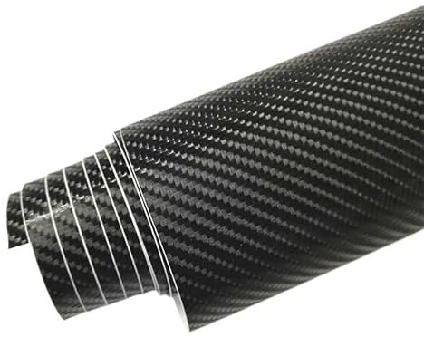 SQIANKUN Autofolie 2D 3D 4D 5D 6D Carbon Fiber Vinyl Wrap Film Auto Wrapping Folie Konsole Computer Laptop Haut Telefon Abdeckung Motorrad Auto Folie(4D Carbon Fiber,30x152cm)