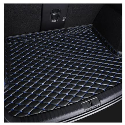 LTQSIV Bandeja Maletero para Opel para Astra K 2005-2016 Estera De Maletero De Coche Forro Carga Alfombras Maletero Almohadilla Protección Impermeable Accesorios para Coche(Black Blue)