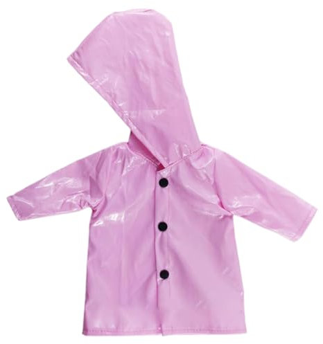 Whyzsjnclg 18 Zoll Puppenkleidung Regenmantel Doll Kleidung 14 Regen Jacke Doll Kleidung für 18 Zoll Puppenzubehör für 18 Zoll Puppenzubehör
