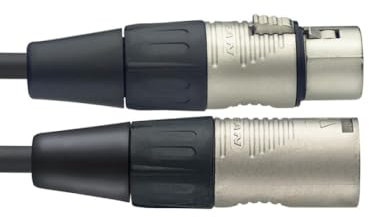 Stagg NMC6XX 6 m 3 Pin 1x XLR Male to Female Deluxe Microphone Cable