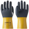 LANON Gants de Protection Chimiques en PVC, Résistance Acide, Alcali et Huile, EN 374/388, Taille XXL
