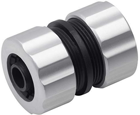 Meister Reparaturstück 12,7 mm (1/2 Zoll) - Zur werkzeuglosen & schnellen Schlauchreparatur - Aus Aluminium - Wasserdicht / Schlauchadapter zum Flicken / Schlauchverlängerung / 9924890 Grau | Zur werkzeuglosen und schnellen Schlauchreparatur – Wasserdicht – Schlauchadapter zum Flicken – Schlauchverlängerung
