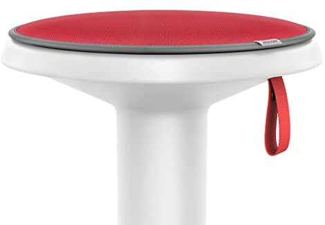 Interstuhl UPis1 Premium Sitzkissen - Besonders bequemes Stuhlkissen perfekt geeignet für Hocker, Stühle, Bänke und Fußböden - Perfekt UPis1 Bürohocker (Himbeerrot)