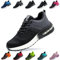 Nasogetch Safety Trainers Steel Toe Cap Trainers Men Women Lightweight Breathable Safety Shoes Work Trainers with Cushioning Grey UK 9 Label Size 43