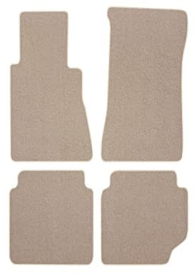 Premium Velourmattenset für Mercedes E-Klasse W123 Bj. 1975-1986 PREM BEIGE Passform Neu Veloursfussmatten Automatten
