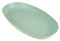 Cofan Fuente Ovalada Estilo Japonés | Pack de 6 Unidades o Unitario | Color Beige o Verde Agua | Medidas: 39 x 22 x 4,5 cm (Verde Agua, 6)