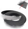 TERPCO 1 Stück schwarzer Silikonkautschuk-Dichtungsstreifen, Paste, Befestigungsband, starke selbstklebende Dichtung, Länge 300/1000 mm, Breite 10–30 mm, 1000 x 10 x 0,5 mm, 1 Stück