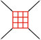Strike Zone-Ziel für Pitching-Netz – Baseball-Pitching-Ziel, Pitching-Genauigkeitstrainer | Verstellbares Baseball-Softball-Pitching-Ziel, Baseball-Übungsnetz zum Schlagen, Schlagen und Fangen, Befest