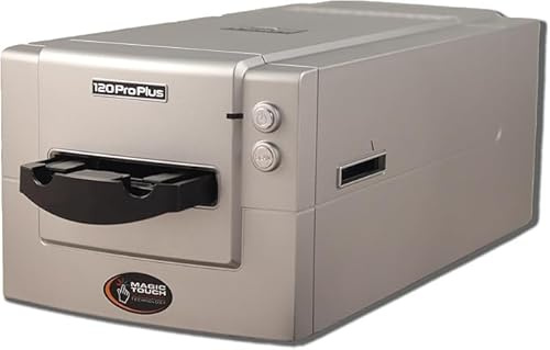 Pacific Image PrimeFilm 120 Pro Plus Film Scanner. Medium & 35mm Film, Slide Scanner. Faster Scan Speed. 6,400 dpi/48-bit True Color. 4.2 Dynamic Range. Mac/PC