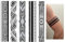 5 Feuilles Tatouages Temporaires Bracelet Tatouage Tribal Tatouage Maori Design Tatouages Luc5