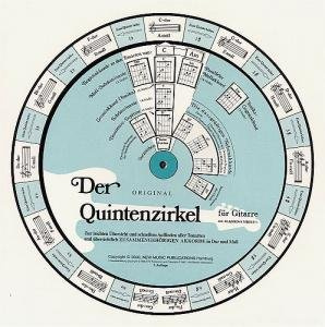 Der Quintenzirkel für GITARRE / GRÃœN zur leichten Ãœbersicht SIEVERTSEN NMP 0001