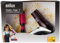 Theo Klein 5867 - Braun secador de Pelo Braun satín Hair 7 con Cepillo Gratuito, Juguete.