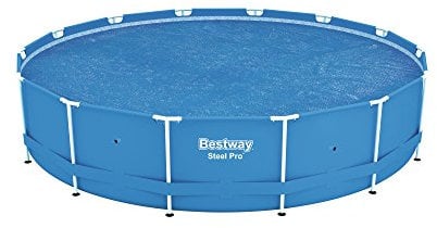 Bestway Solar-Heizabdeckung für Schwimmbad, rund, 4,3 m (Pool Nicht im Lieferumfang enthalten) mit Tragetasche