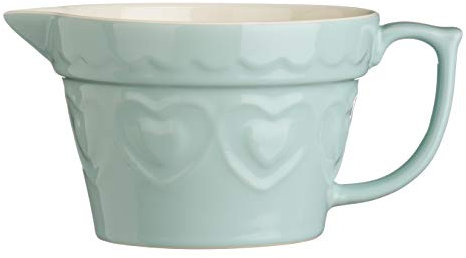 Premier Housewares Sweet Heart Basting Jug, Pastel Green, 1.7 Litre