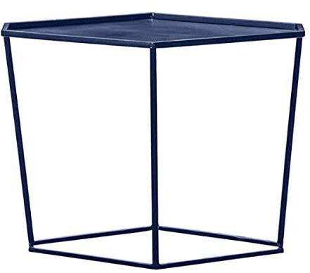 Bloomingville Tisch - Geo Side - Diamondshaped Navy - Metall - B46 x L65 x H49 cm