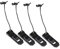 freneci 4 Stück Longboard Surfing Flossen Clip Fin Fin Buckle Fittings Teile