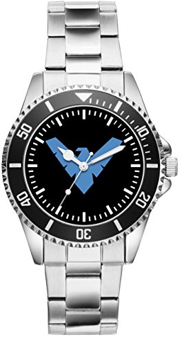 KIESENBERG Nightwing Superhero Geschenk Artikel Idee Fan Uhr 1241