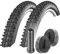 2X Schwalbe Smart Sam Perf. Draht Addix 28Zoll 44-622mm sz +AV Schlauch