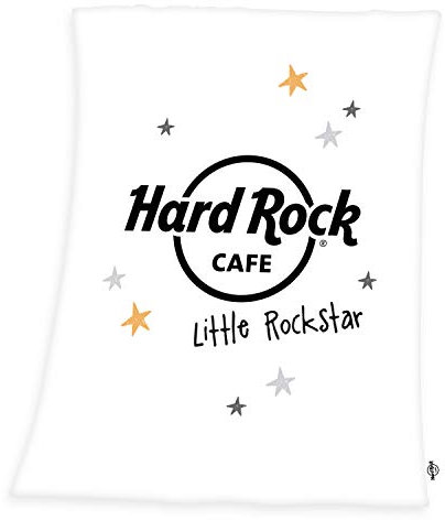 Herding Hard Rock Decke, Polyester, weiß, 75 x 100 cm