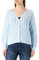 Naf Naf Damen MREVY Pullover, Shirtblau, Small