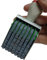 WANLIAN Classic Ziffernstempel 7 mm 7 Band Gummi Nummerierungsstempel,Abdruckgröße 43 x 7 mm Grauschwarz-Multifunktions-DIY (0-9)10 Ziffern Zahlen veränderbar Nummernstempel