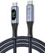SOOPII USB 4 Cable with LED display,Supports 8K Video,40Gbps Data Transfer,240W USB C to USB C Cable,Compatible with lPhone 16,Galaxy S23,MacBook,Thunderbolt 3, Monitor,Docking Stations（3.3ft）