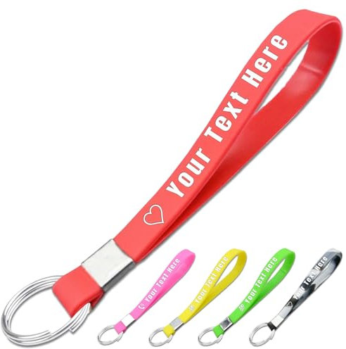 1pc bis 500pcs Customiz Gravierte Name und Logo Silikon Bulk Schlüsselanhänger, personalisierte Gummi Schlüsselanhänger für Party Gefälligkeiten, Geschenk für Männer, Frauen, Frau und Ehemann
