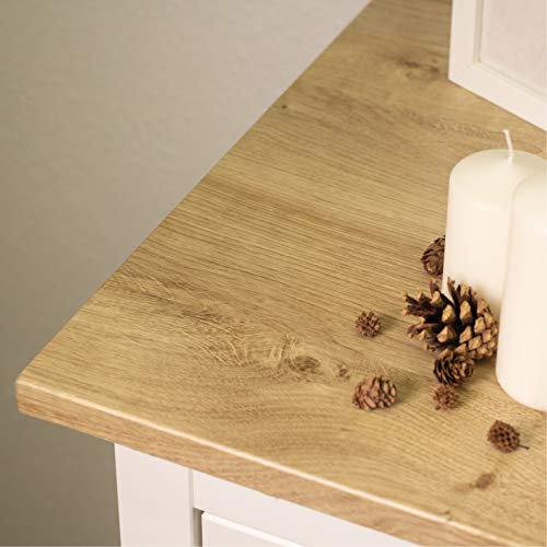 Vinyl Warehouse 5m x 90cm d-c-fix Ribbeck Oak Wood Sticky Back Vinyl Furniture Wrap 200-5603