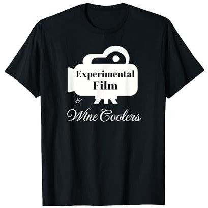 Experimental Film & Wine Coolers | movie fan glass bottle T-Shirt