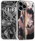 HWLHJJ Toji Fushiguro JJK Anime stoßfeste Schutzhülle, einzigartiges Design, Japanisches Manga-Muster Silber Handyhülle für iPhone 14