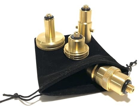 Autogas Adapter Set (4teilig) M10 LPG Tankadapter mit Stofftasche - gesamt Europa - für Gasfahrzeuge