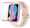 Custodia per Huawei Watch Fit 2, Silicone TPU Case with Protettiva per Schermo, Anti-graffio, Anti-polver, Cover per Huawei Watch Fit 2